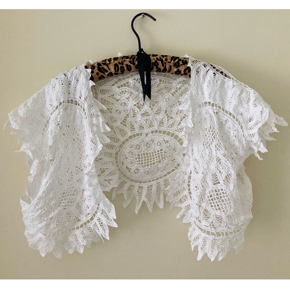 Vintage White Lace Top